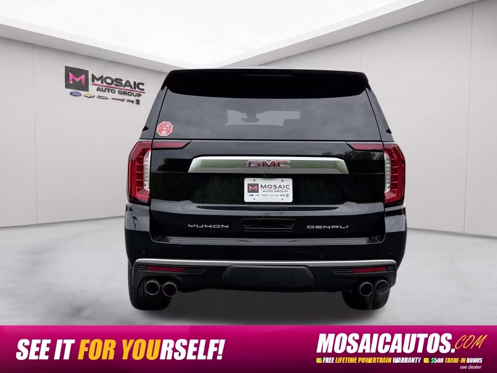 2021 Onyx Black GMC Yukon Denali 4X4 SUV