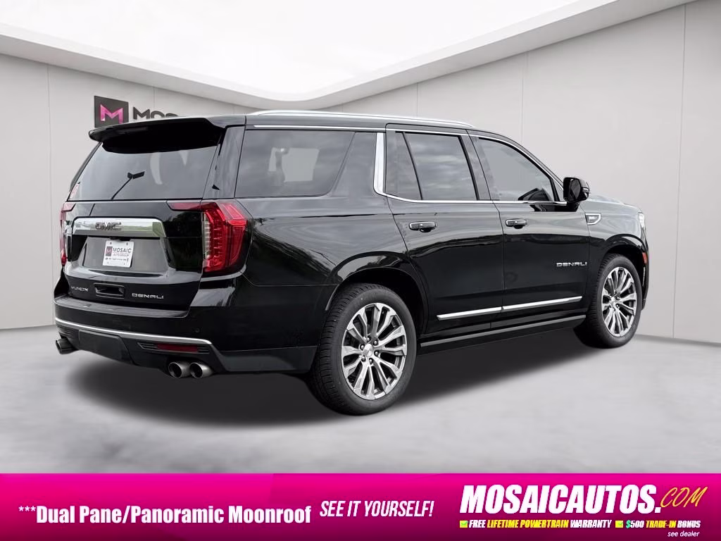 2021 Onyx Black GMC Yukon Denali 4X4 SUV