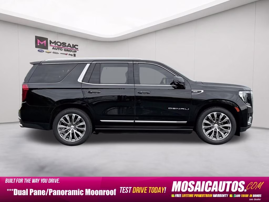 2021 Onyx Black GMC Yukon Denali 4X4 SUV