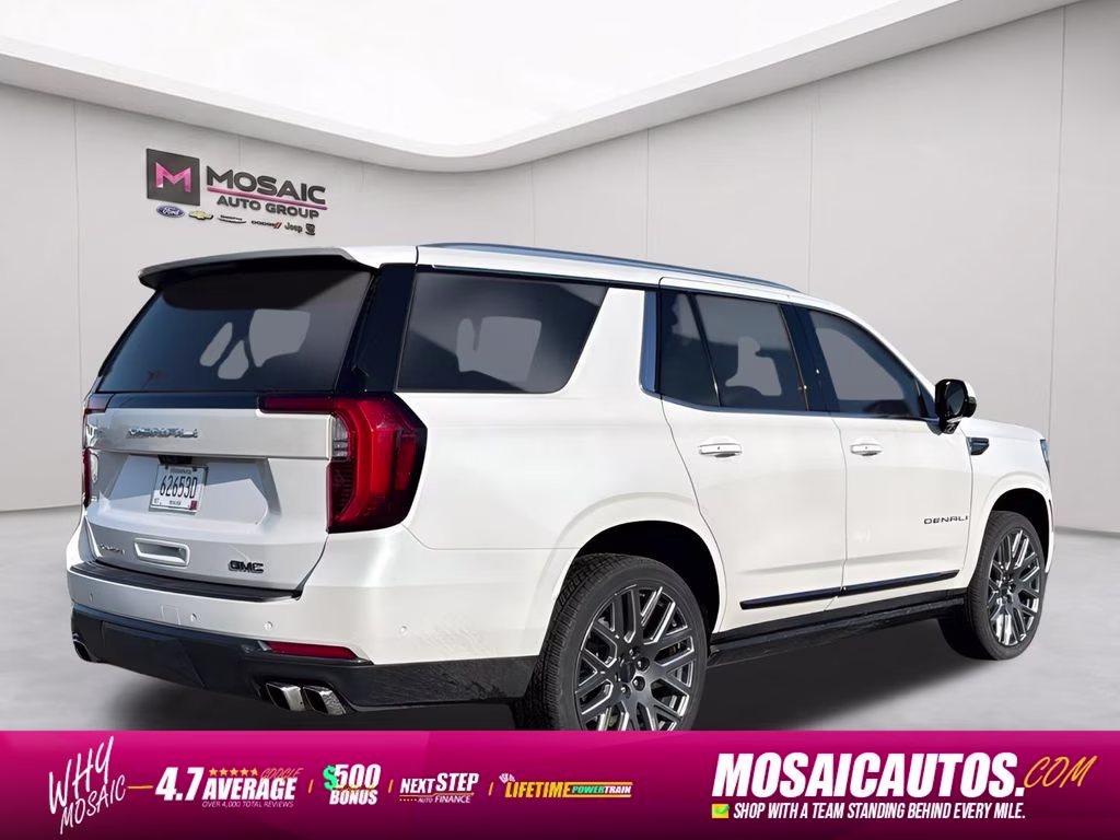 2025 White Frost Tricoat GMC Yukon Denali Ultimate 4X4 SUV