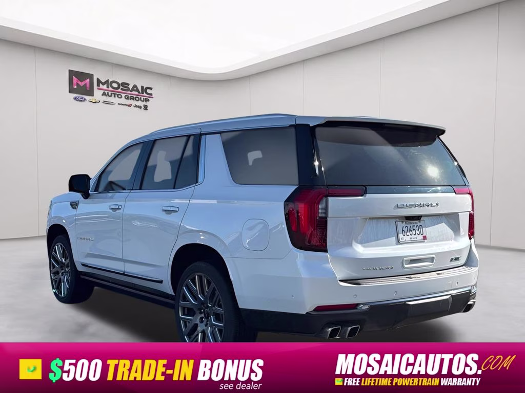2025 White Frost Tricoat GMC Yukon Denali Ultimate 4X4 SUV