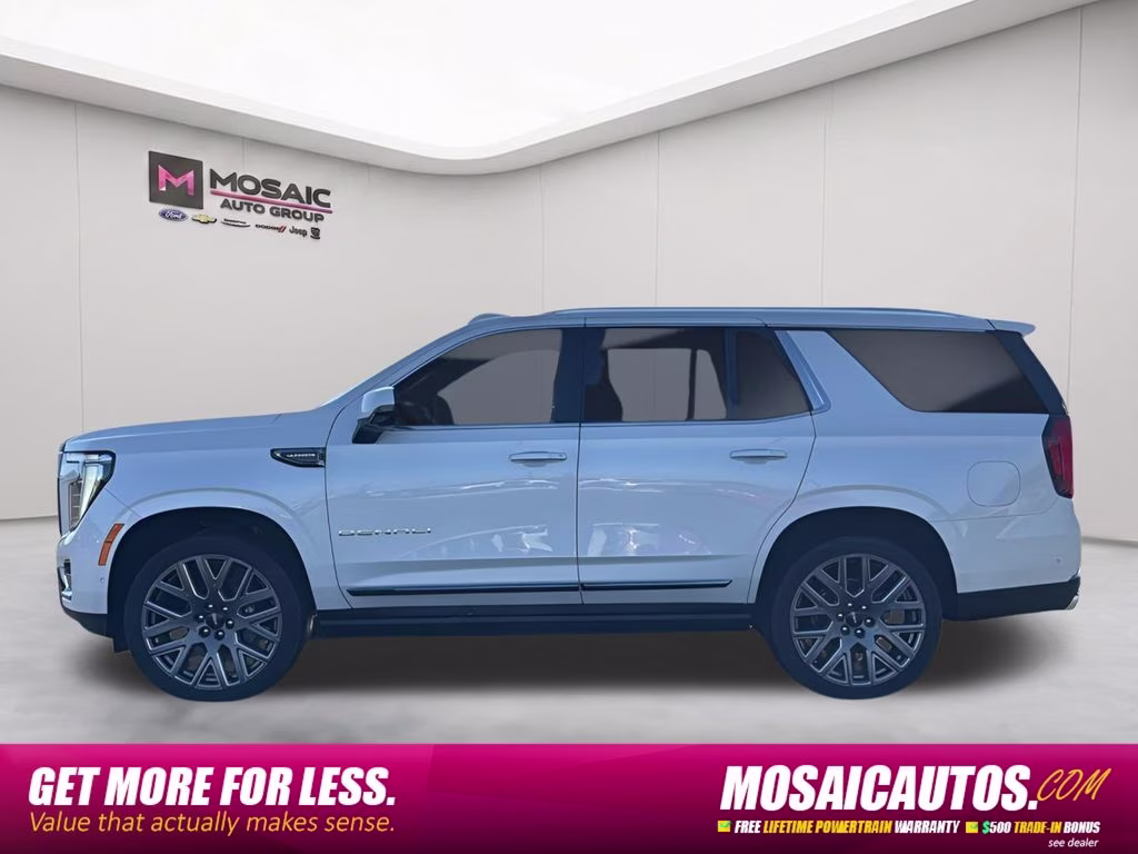 2025 White Frost Tricoat GMC Yukon Denali Ultimate 4X4 SUV