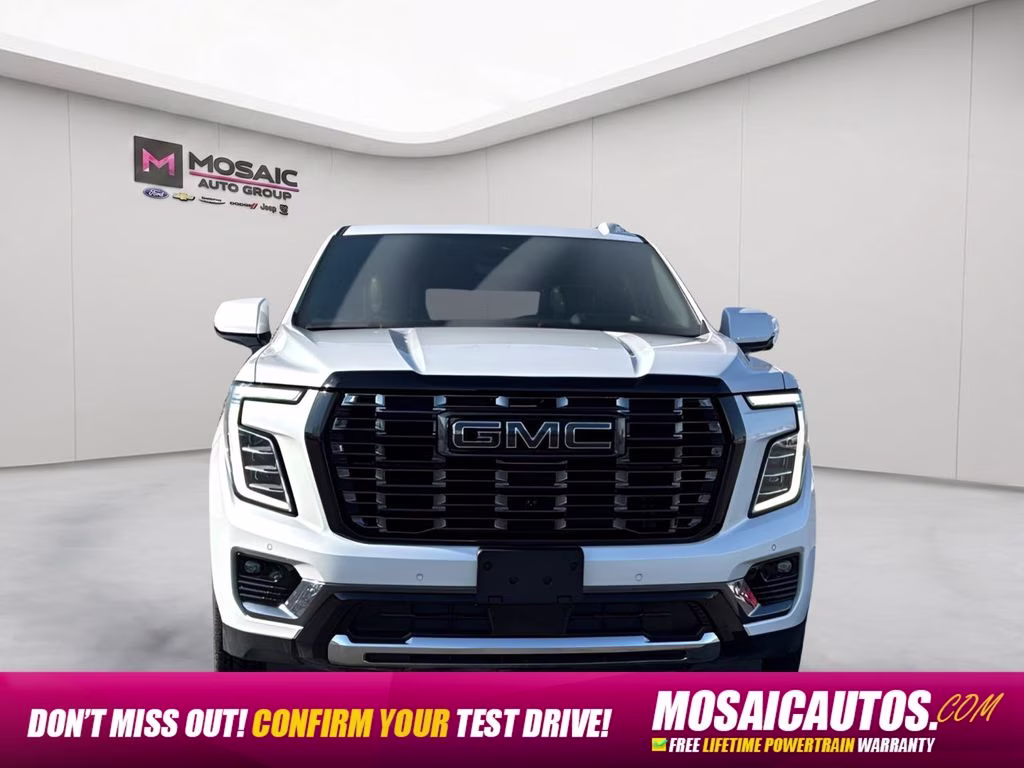 2025 White Frost Tricoat GMC Yukon Denali Ultimate 4X4 SUV