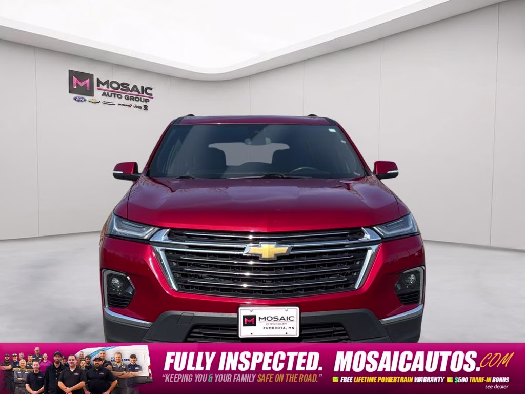 2023 Radiant Red Tintcoat Chevrolet Traverse LT FWD SUV
