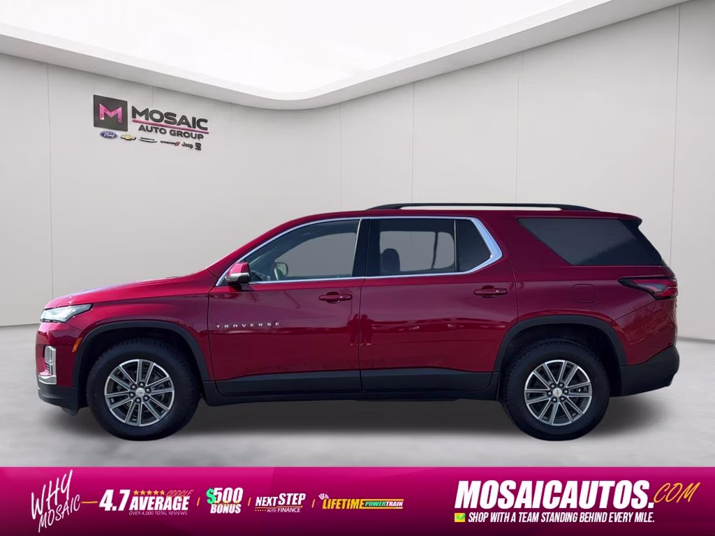 2023 Radiant Red Tintcoat Chevrolet Traverse LT FWD SUV