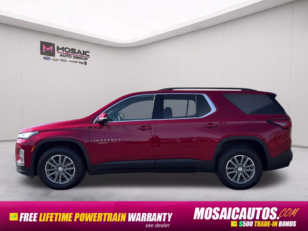 2023 Radiant Red Tintcoat Chevrolet Traverse LT FWD SUV