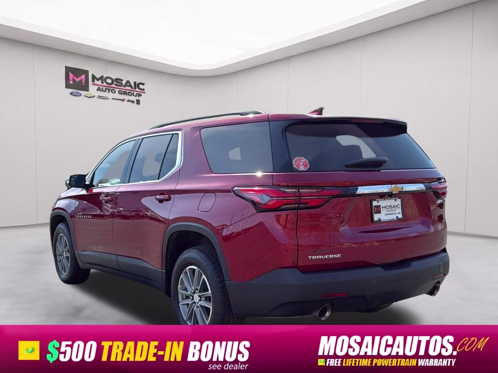 2023 Radiant Red Tintcoat Chevrolet Traverse LT FWD SUV