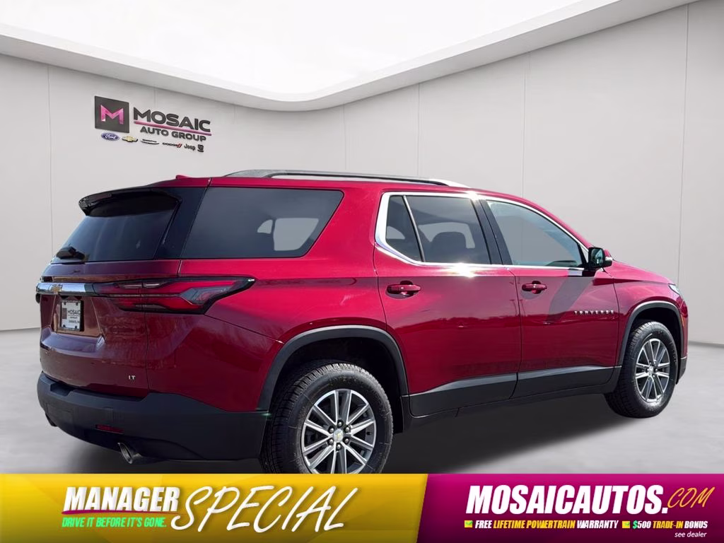2023 Radiant Red Tintcoat Chevrolet Traverse LT FWD SUV