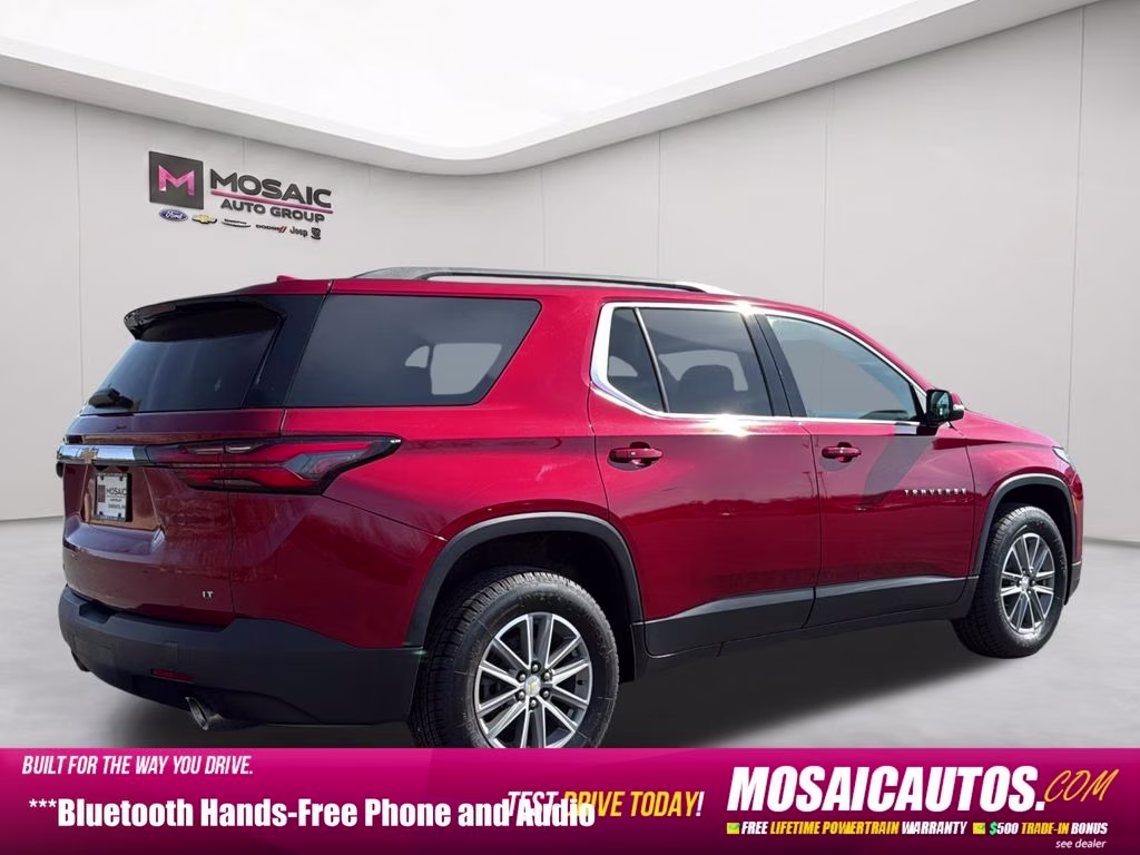 2023 Radiant Red Tintcoat Chevrolet Traverse LT FWD SUV