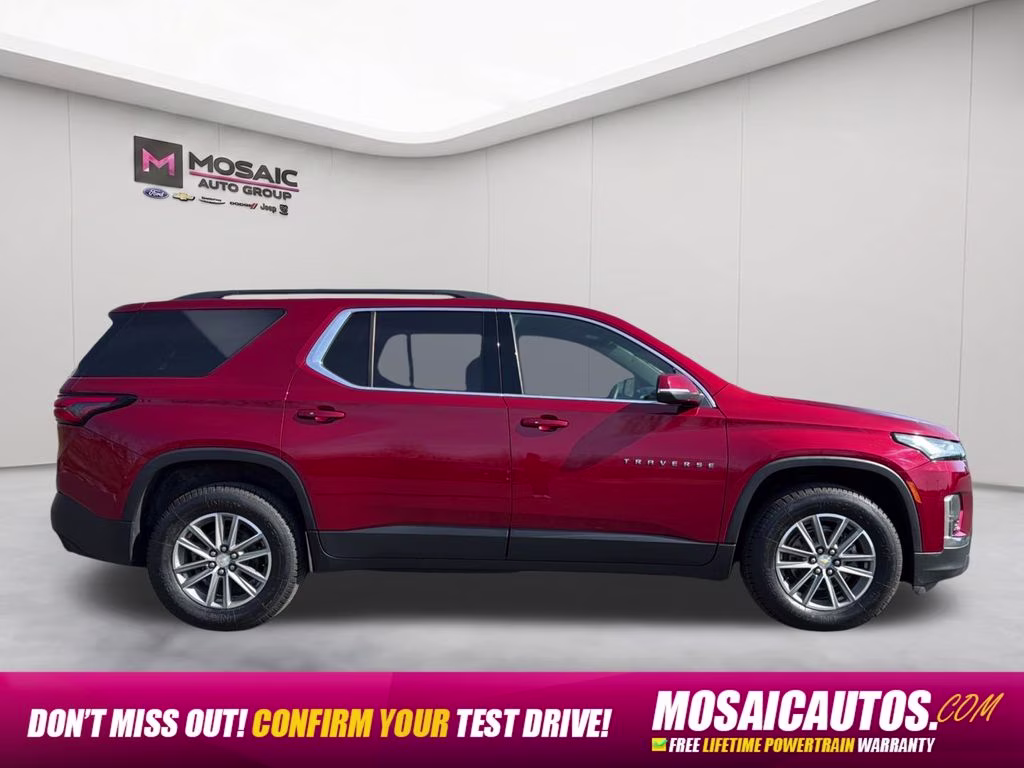 2023 Radiant Red Tintcoat Chevrolet Traverse LT FWD SUV
