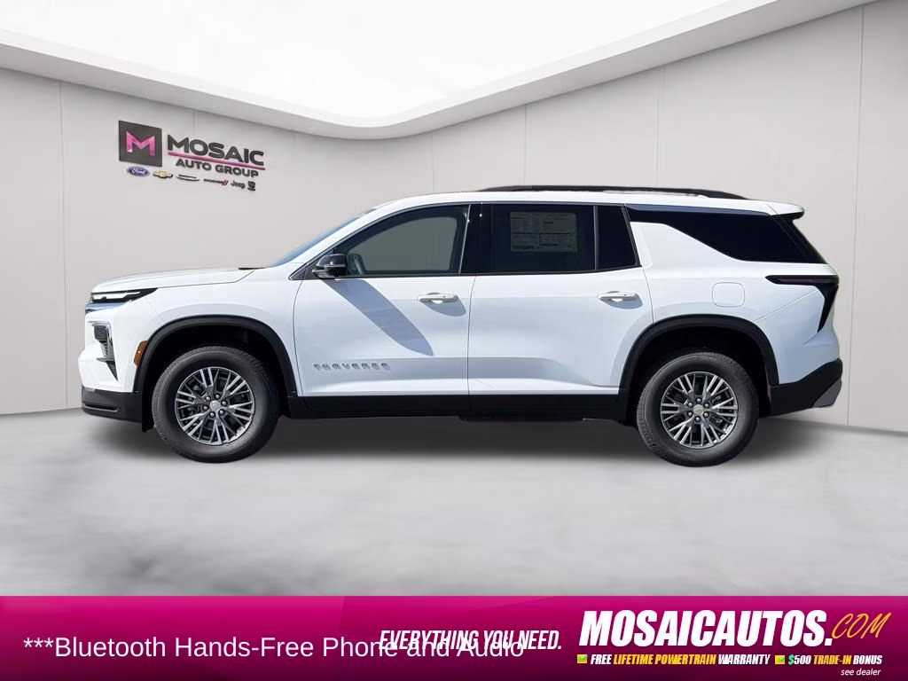 2026 Summit White Chevrolet Traverse LT AWD SUV