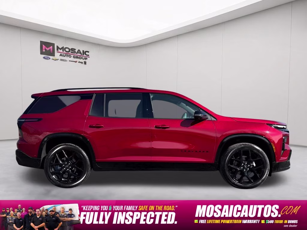 2025 Red Chevrolet Traverse RS AWD SUV