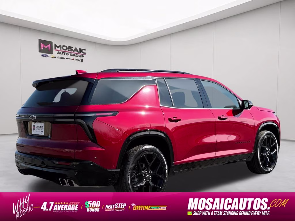 2025 Red Chevrolet Traverse RS AWD SUV