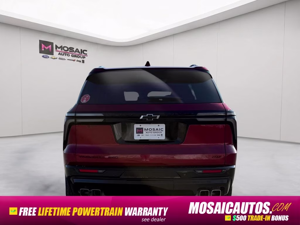 2025 Red Chevrolet Traverse RS AWD SUV