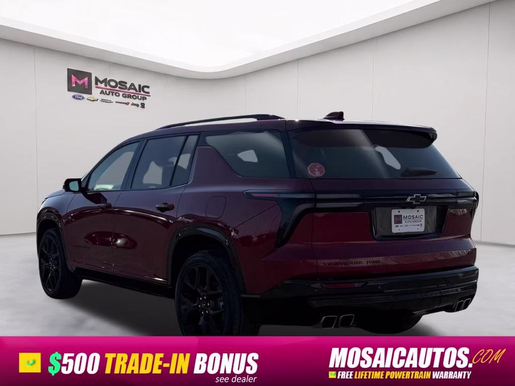 2025 Red Chevrolet Traverse RS AWD SUV