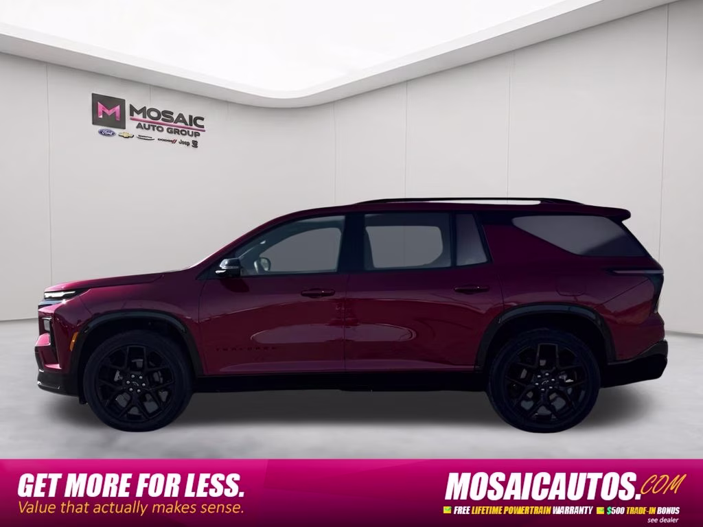 2025 Red Chevrolet Traverse RS AWD SUV