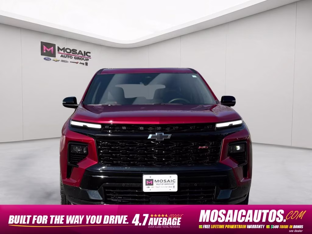 2025 Red Chevrolet Traverse RS AWD SUV