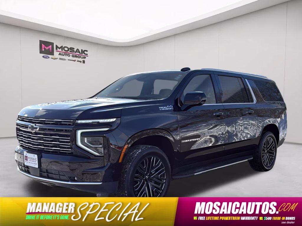 2026 Black Chevrolet Suburban High Country 4X4 SUV