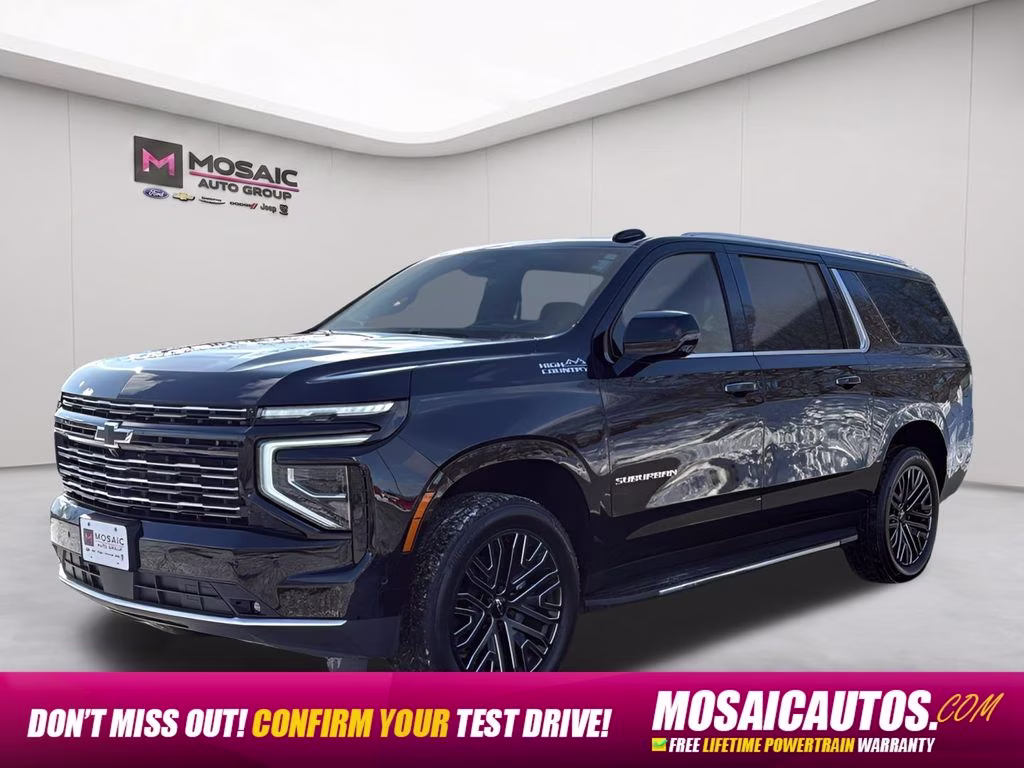2026 Black Chevrolet Suburban High Country 4X4 SUV