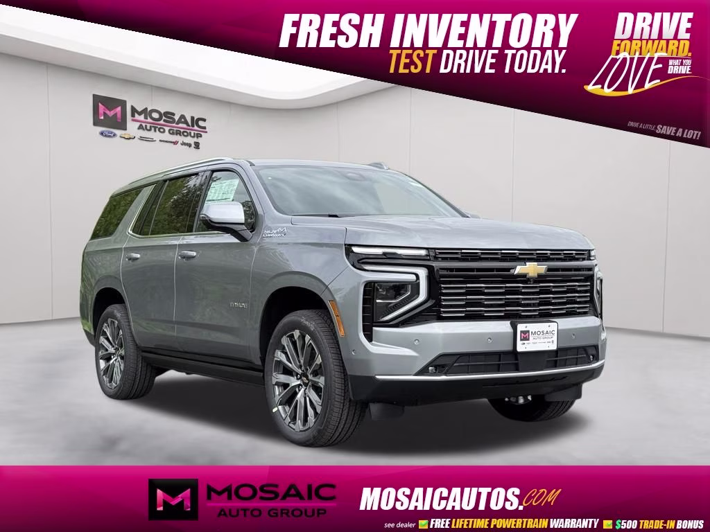 2026 Sterling Gray Metallic Chevrolet Tahoe High Country 4X4 SUV