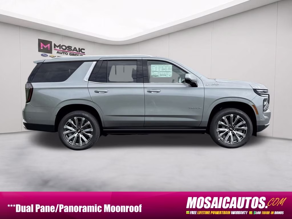 2026 Sterling Gray Metallic Chevrolet Tahoe High Country 4X4 SUV