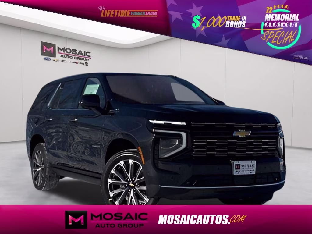 2026 Dark Ash Metallic Chevrolet Tahoe High Country 4X4 SUV