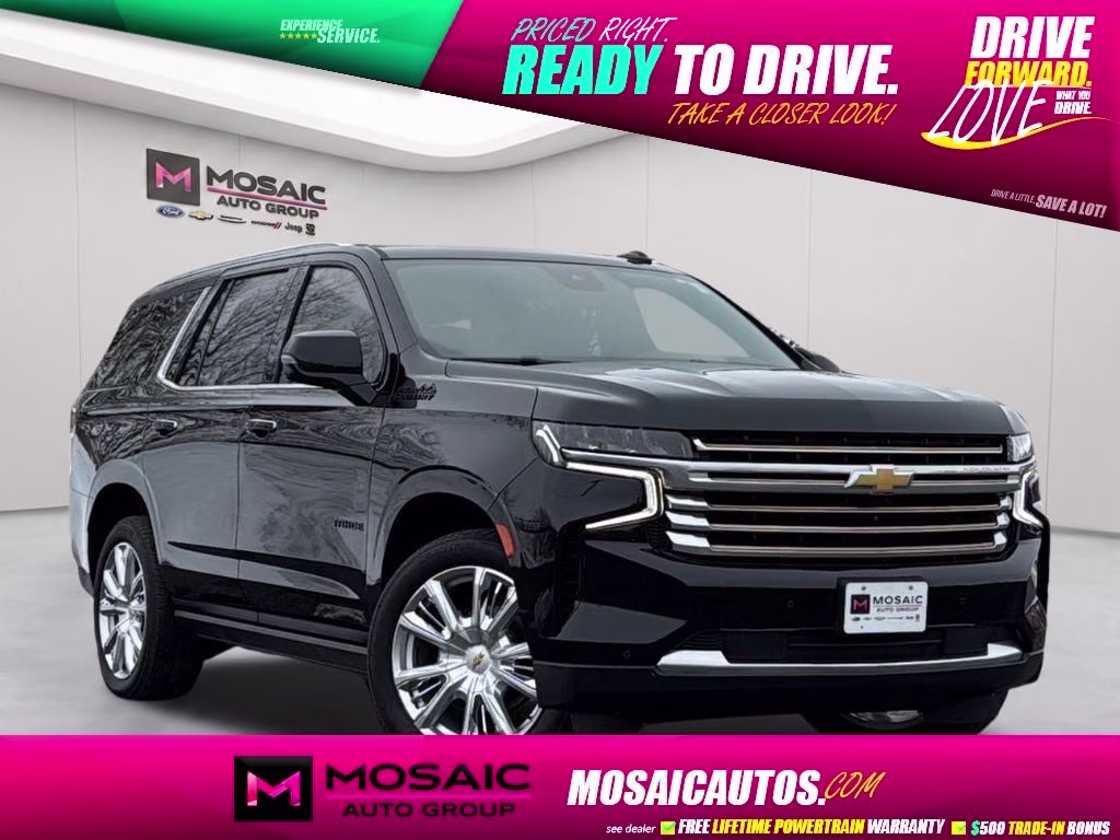 2023 Black Chevrolet Tahoe High Country 4X4 SUV