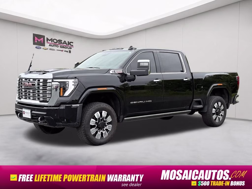 2025 Black GMC Sierra 2500HD Denali 4X4 Truck