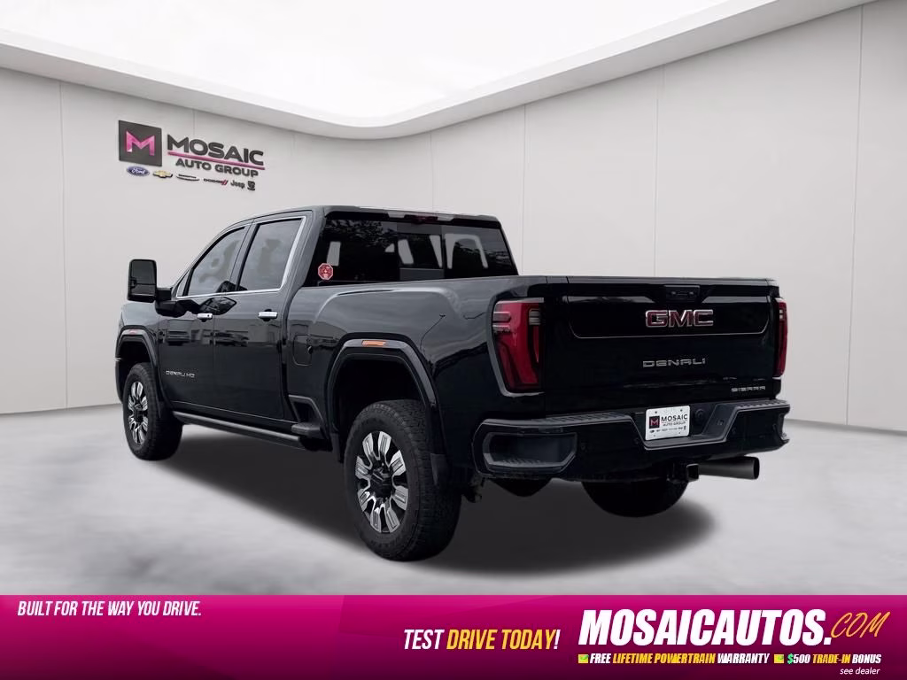 2025 Black GMC Sierra 2500HD Denali 4X4 Truck