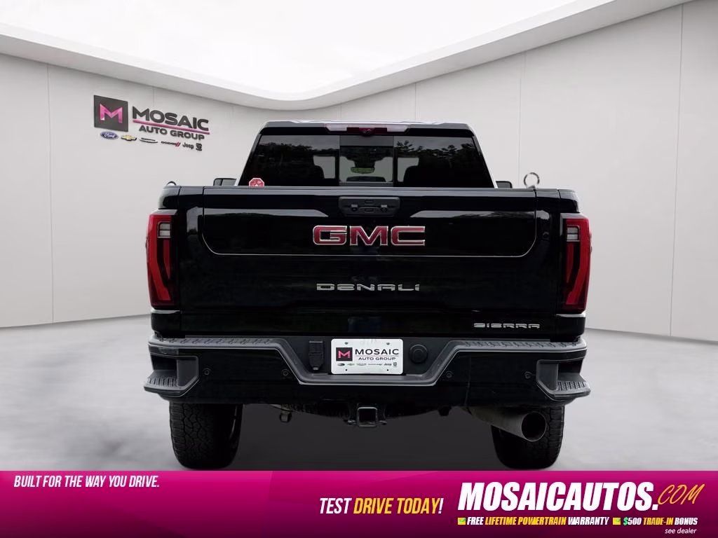 2025 Black GMC Sierra 2500HD Denali 4X4 Truck