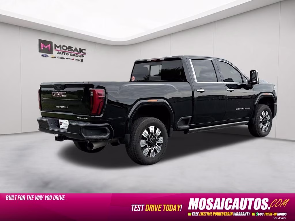 2025 Black GMC Sierra 2500HD Denali 4X4 Truck