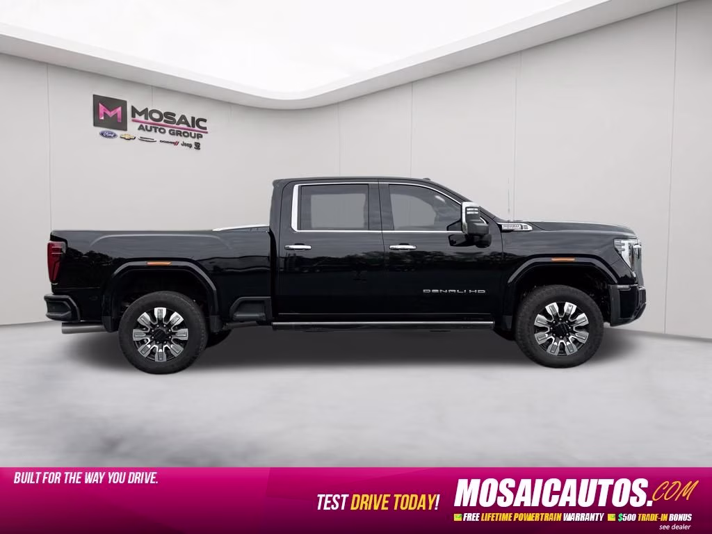 2025 Black GMC Sierra 2500HD Denali 4X4 Truck
