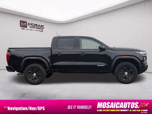 2024 Black GMC Canyon Elevation 4X4 Truck
