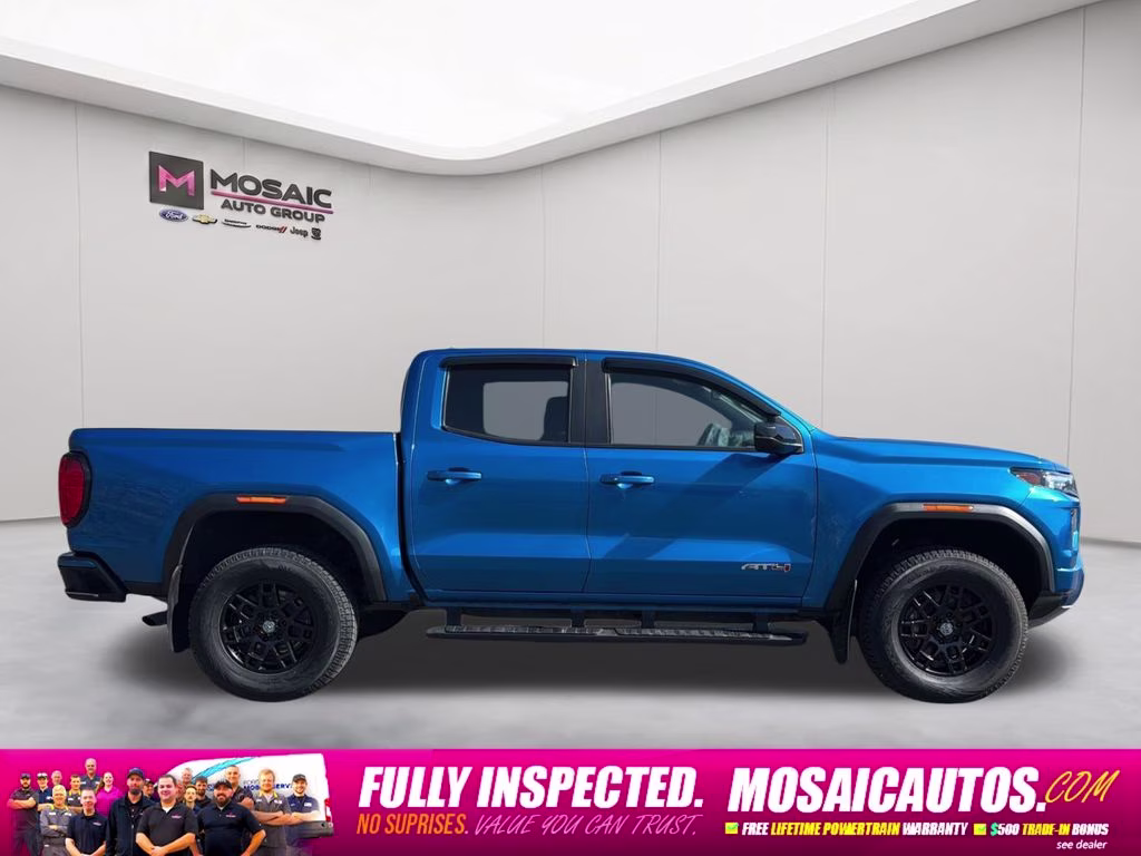 2023 Blue GMC Canyon AT4 4X4 Truck