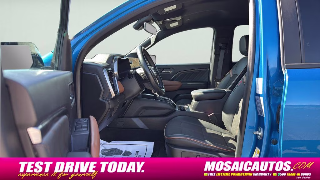 2023 Blue GMC Canyon AT4 4X4 Truck