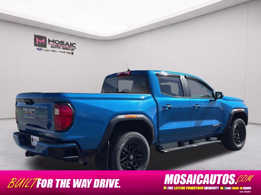 2023 Blue GMC Canyon AT4 4X4 Truck