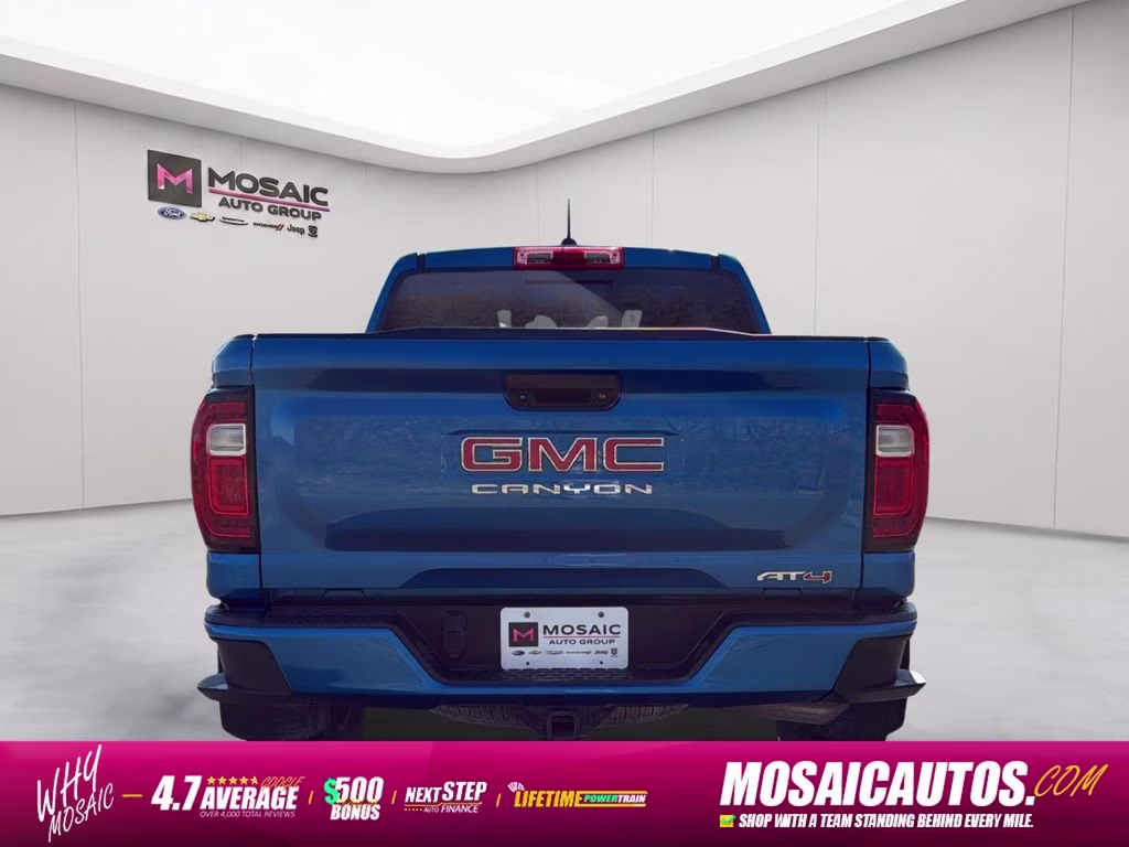 2023 Blue GMC Canyon AT4 4X4 Truck