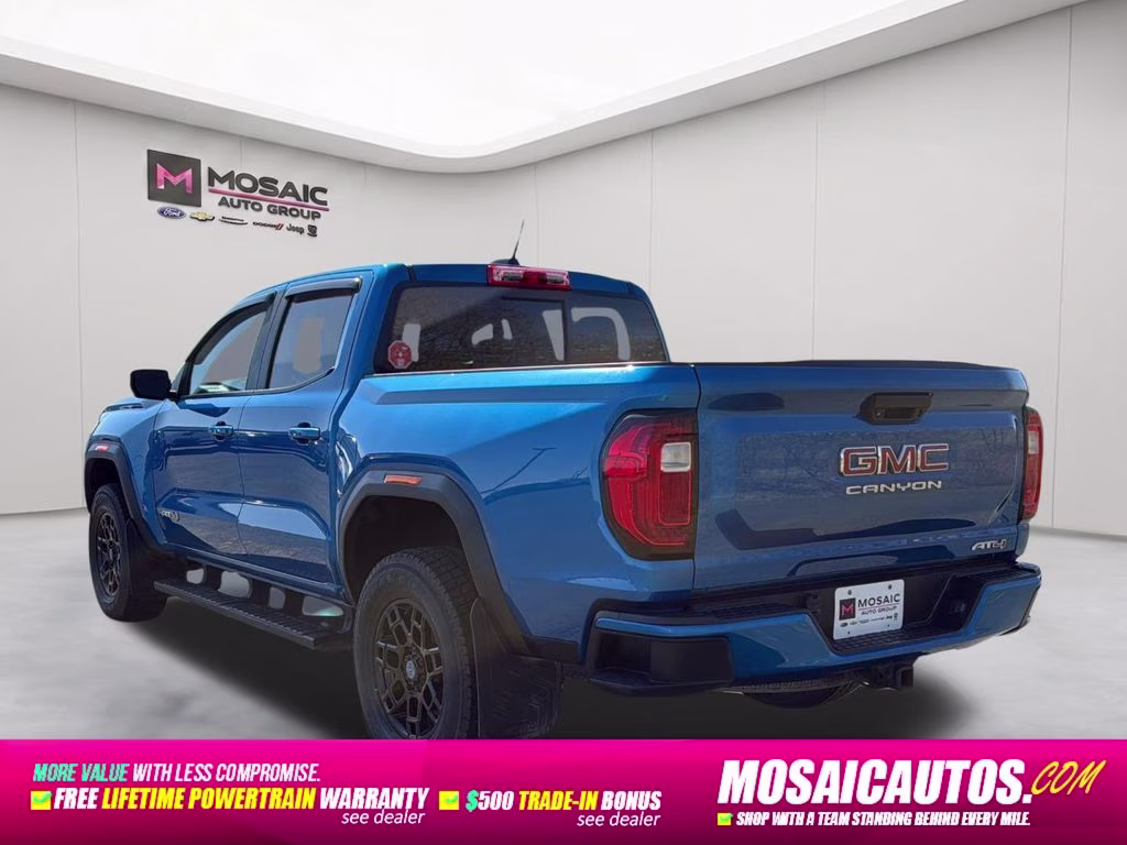 2023 Blue GMC Canyon AT4 4X4 Truck