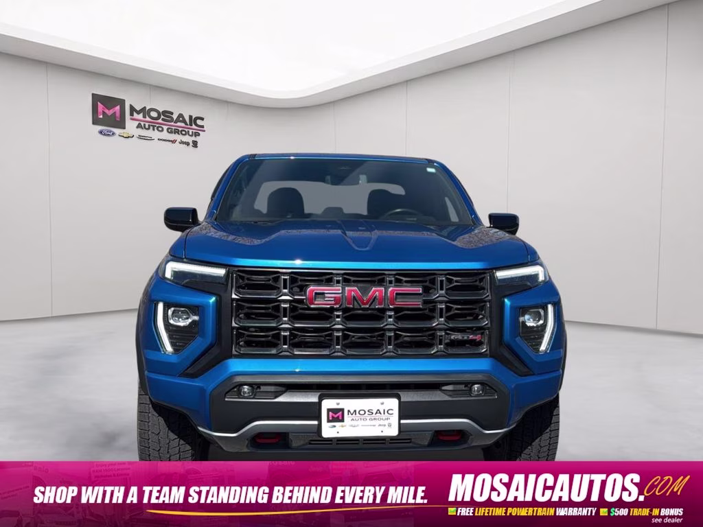 2023 Blue GMC Canyon AT4 4X4 Truck