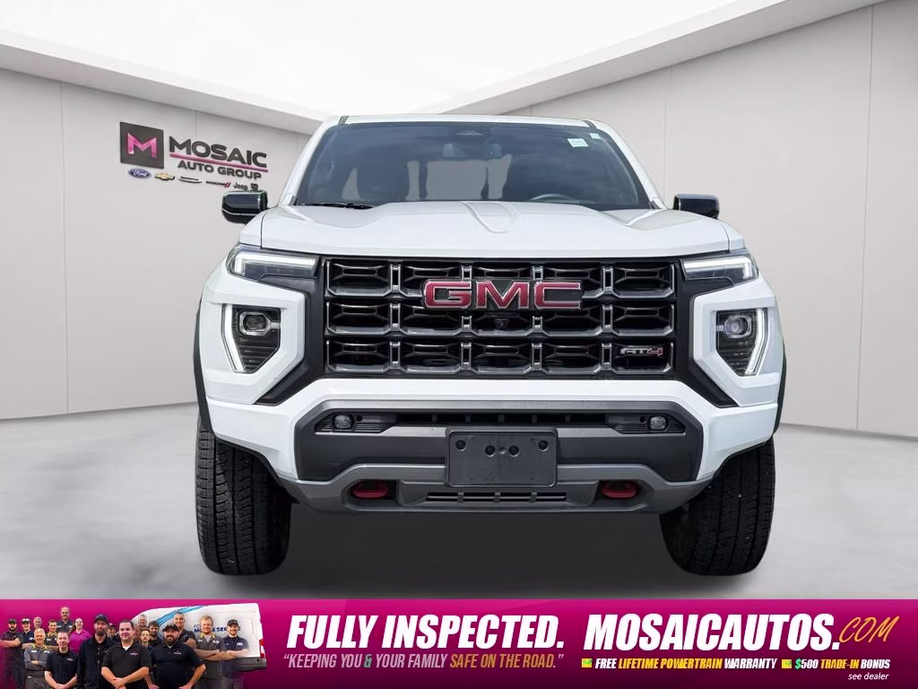 Used 2024 GMC Canyon AT4 with VIN 1GTP6DEKXR1266325 for sale in Zumbrota, Minnesota