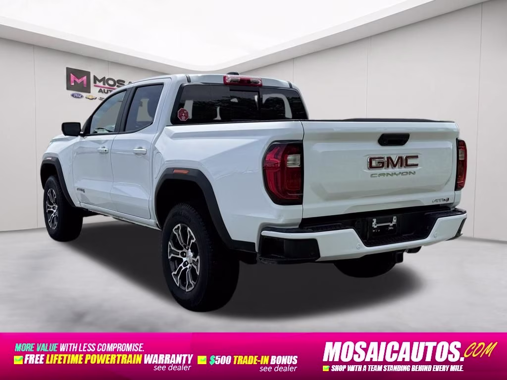 2024 White GMC Canyon AT4 4X4 Truck
