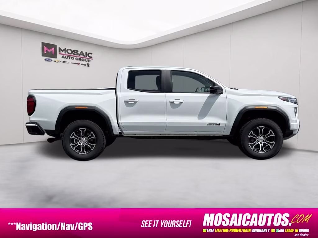 2024 White GMC Canyon AT4 4X4 Truck