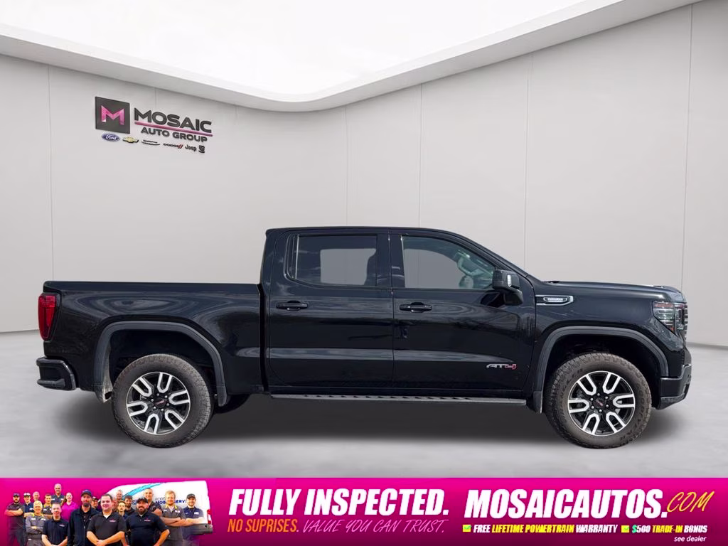 2025 Black GMC Sierra 1500 AT4 4X4 Truck