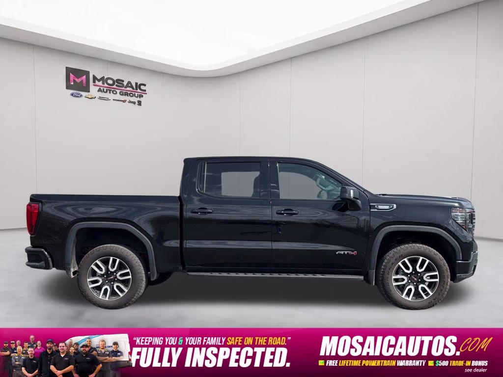 2025 Black GMC Sierra 1500 AT4 4X4 Truck