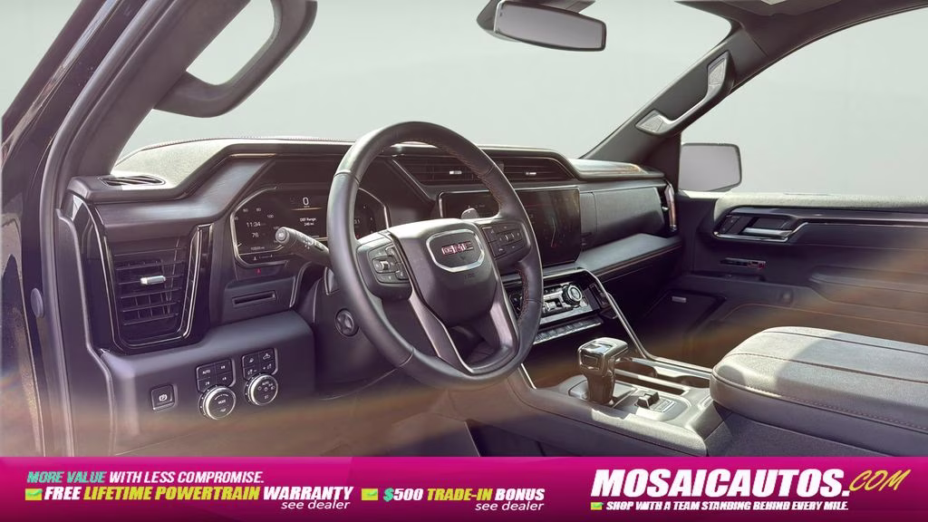 2025 Black GMC Sierra 1500 AT4 4X4 Truck