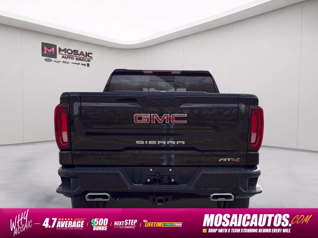 2025 Black GMC Sierra 1500 AT4 4X4 Truck