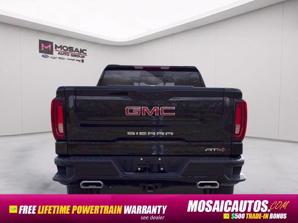 2025 Black GMC Sierra 1500 AT4 4X4 Truck