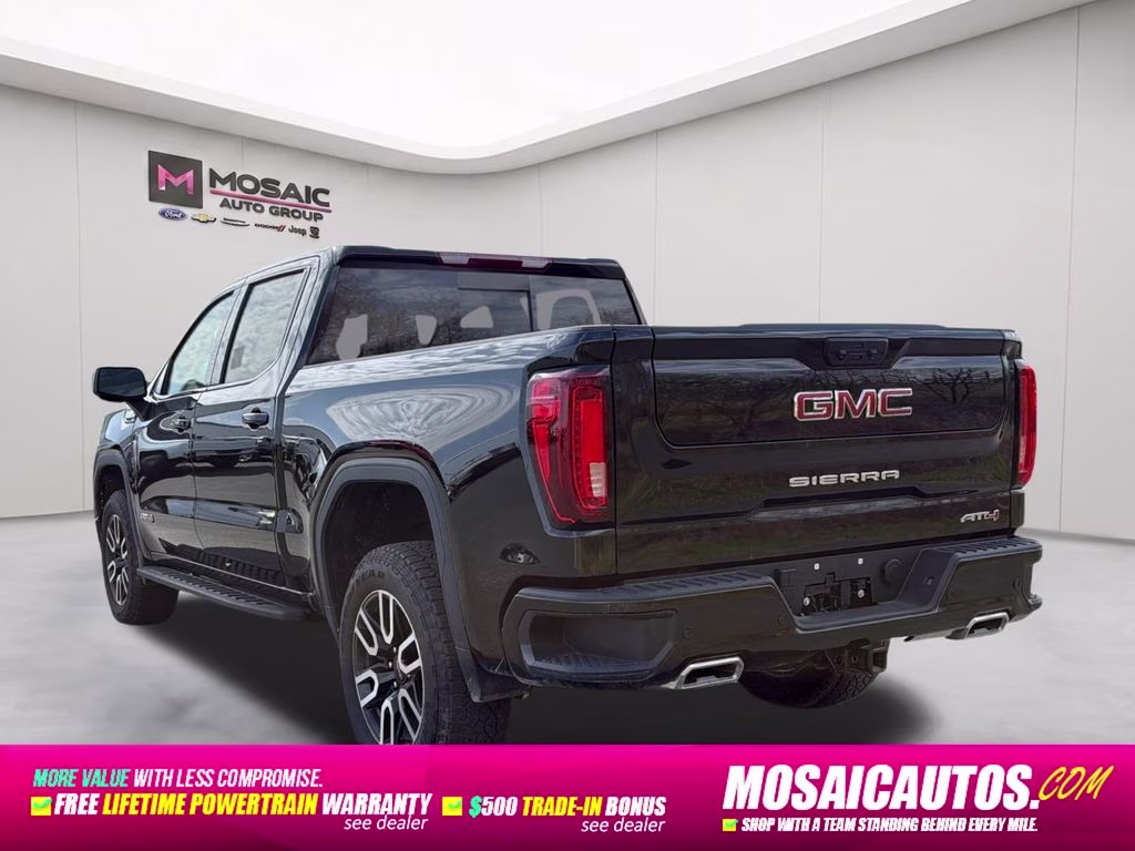 2025 Black GMC Sierra 1500 AT4 4X4 Truck