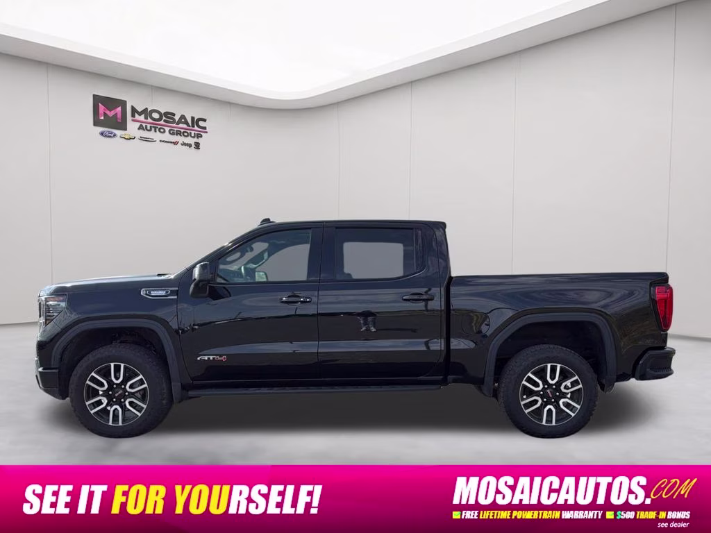 2025 Black GMC Sierra 1500 AT4 4X4 Truck