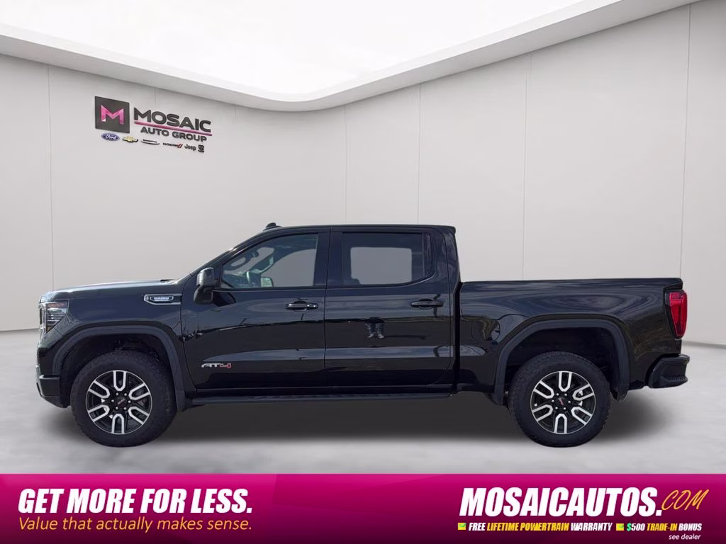2025 Black GMC Sierra 1500 AT4 4X4 Truck